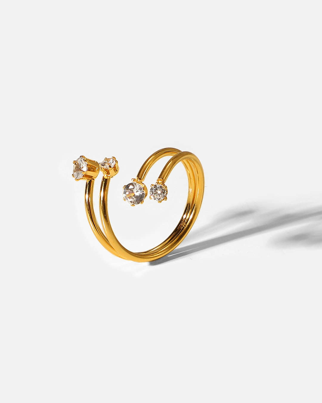 Sienna Ring | Adjustable Opening | Rhinestone
