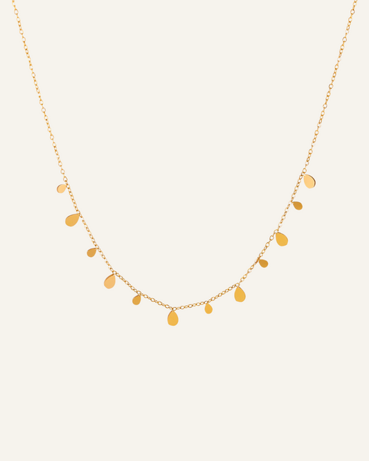 Round/Oval Disc Necklace