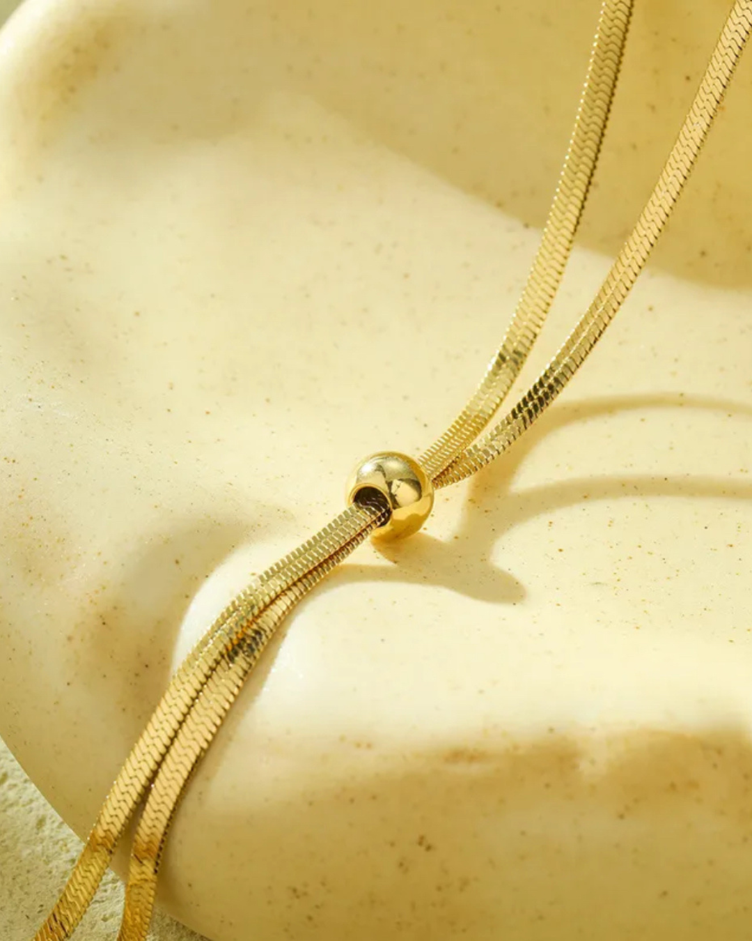 Herringbone Adjustable Necklace