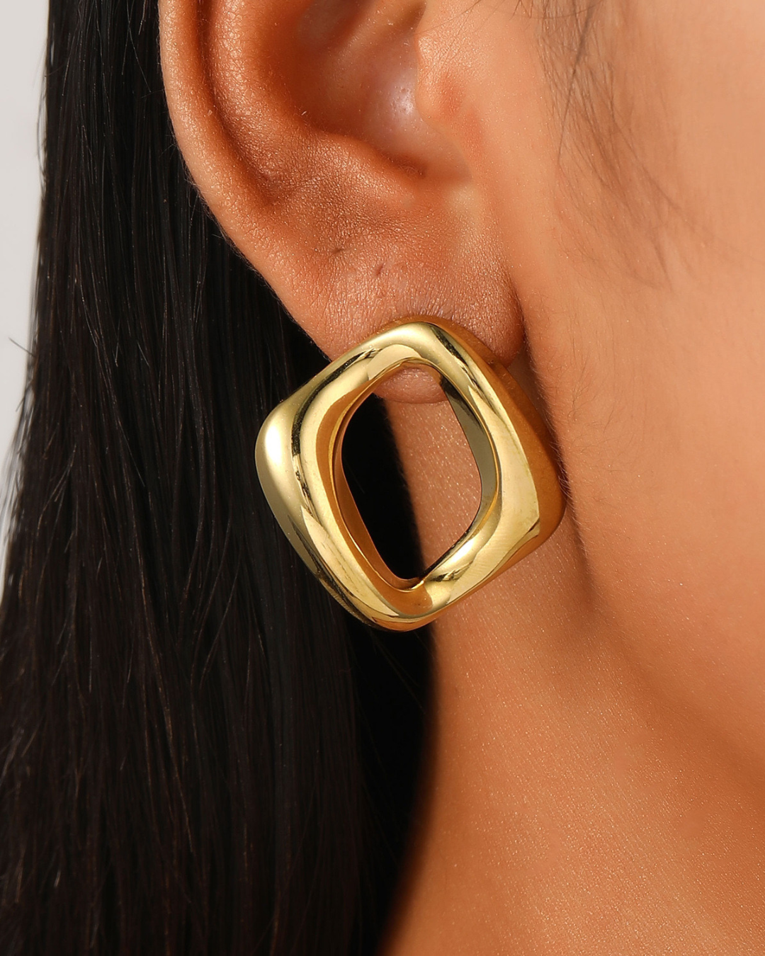 Jamie Square Earrings