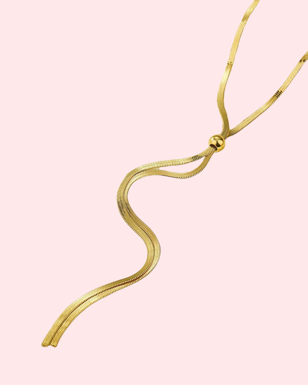 Herringbone Adjustable Necklace