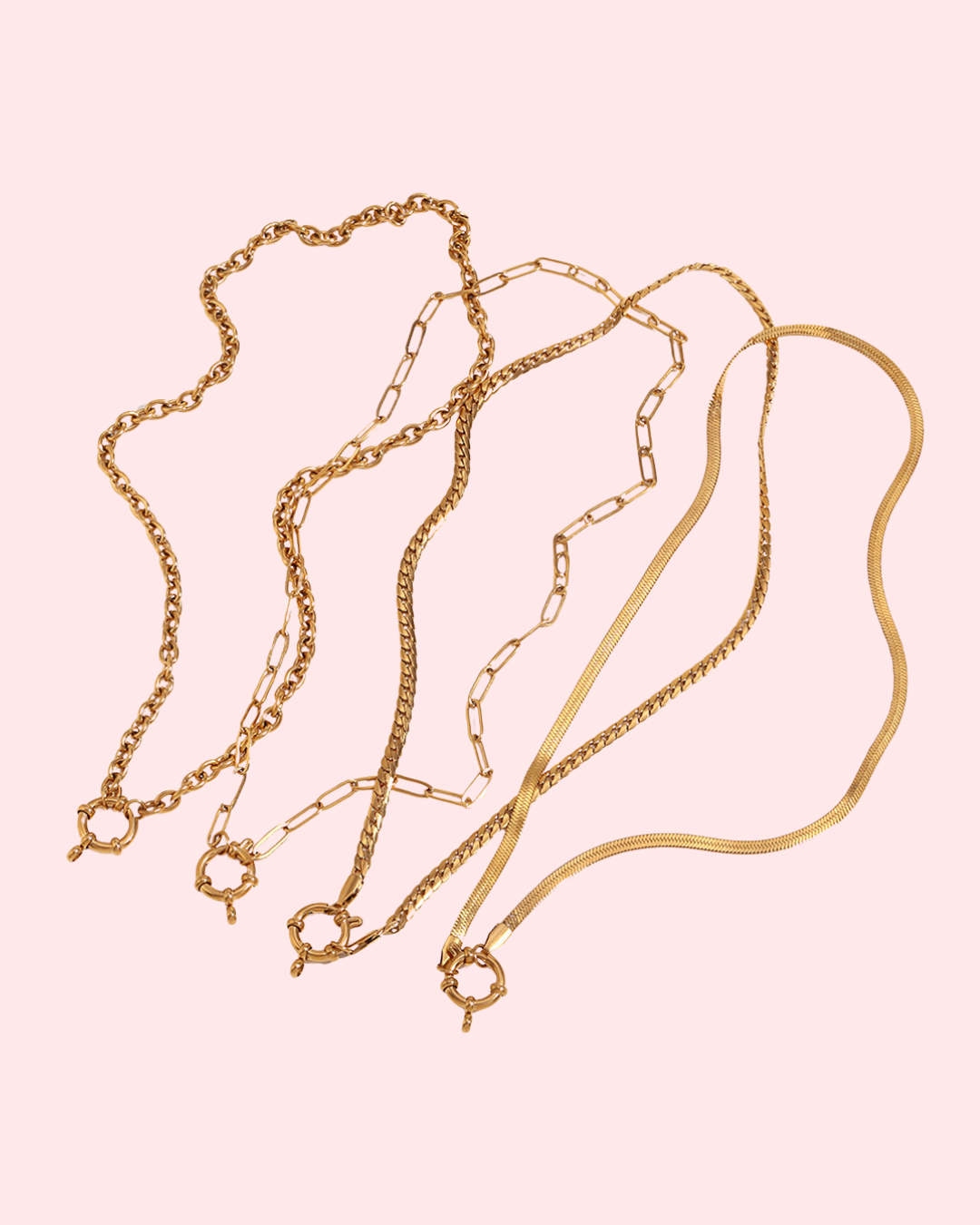 Tasha Clasp Necklace - Waterproof - Tarnish Free