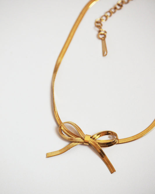 Bow Bracelet - Waterproof - Tarnish Proof